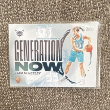 Topps 2025-26 Liam McNeeley Rookie #GN-29 Charlotte Hornets
