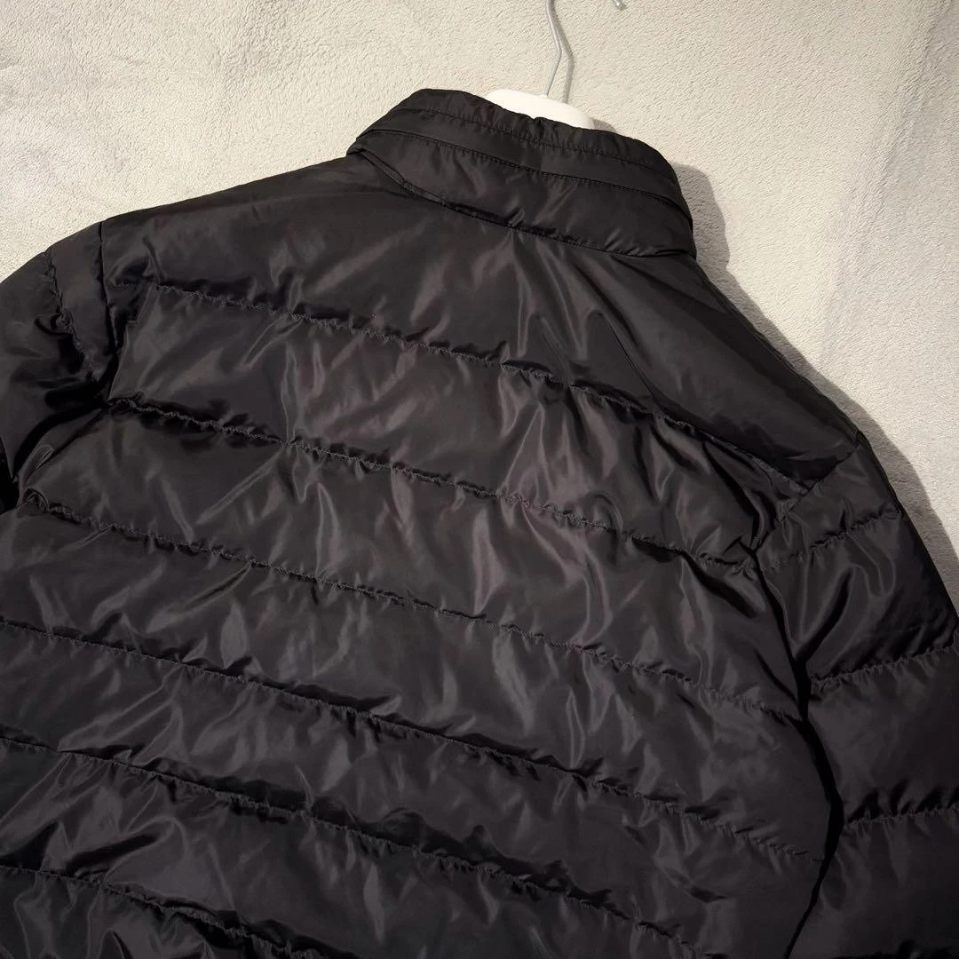 Piumino Gucci XL modello GG pelle logo nero uomo ottimo