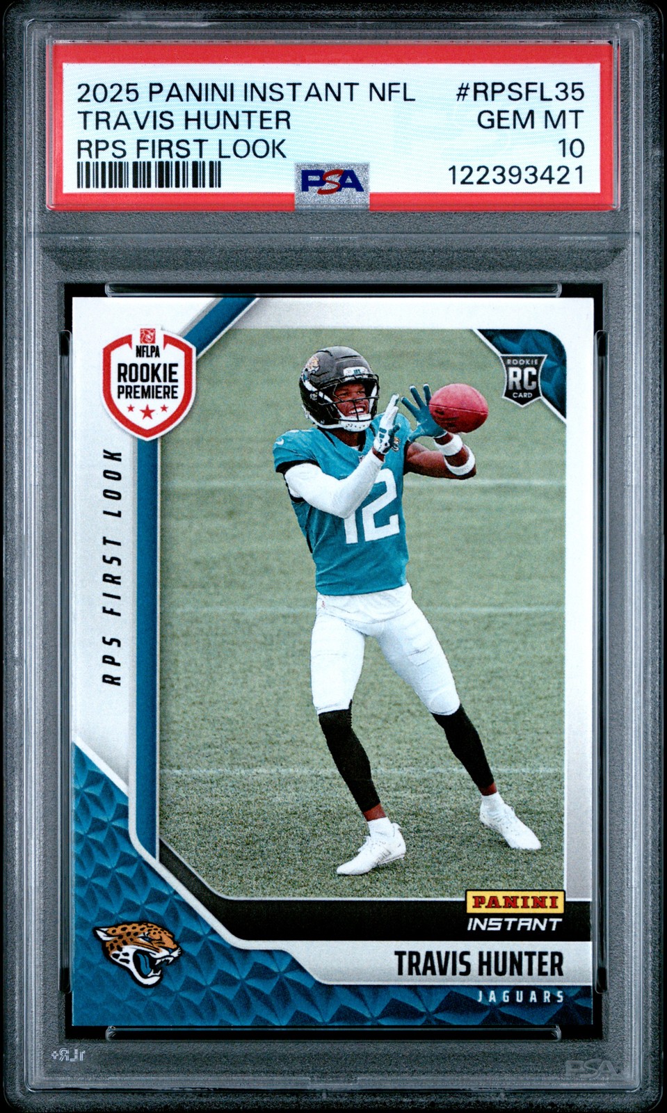 Travis Hunter Panini Instant NFL Rps First Look #RPSFL35 Base