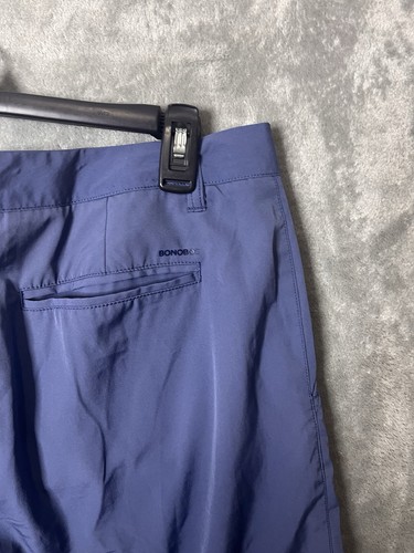 Bonobos Lightweight Highland Golf Shorts Mens Size 33 Gray 33 x 10 Blue - Picture 3 of 6