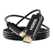 Kirzi USB C to HDMI Cable 15ft, 4K@60Hz, High-Speed Type C to HDMI Cable for ...