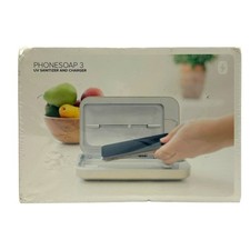 PhoneSoap 3 UV Cell Phone Sanitizer and Dual Universal Cell Phone Charger Gold