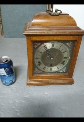 Antique Elliott Bracket Clock 8 Day Lever Westminster Whittington Chime Clock