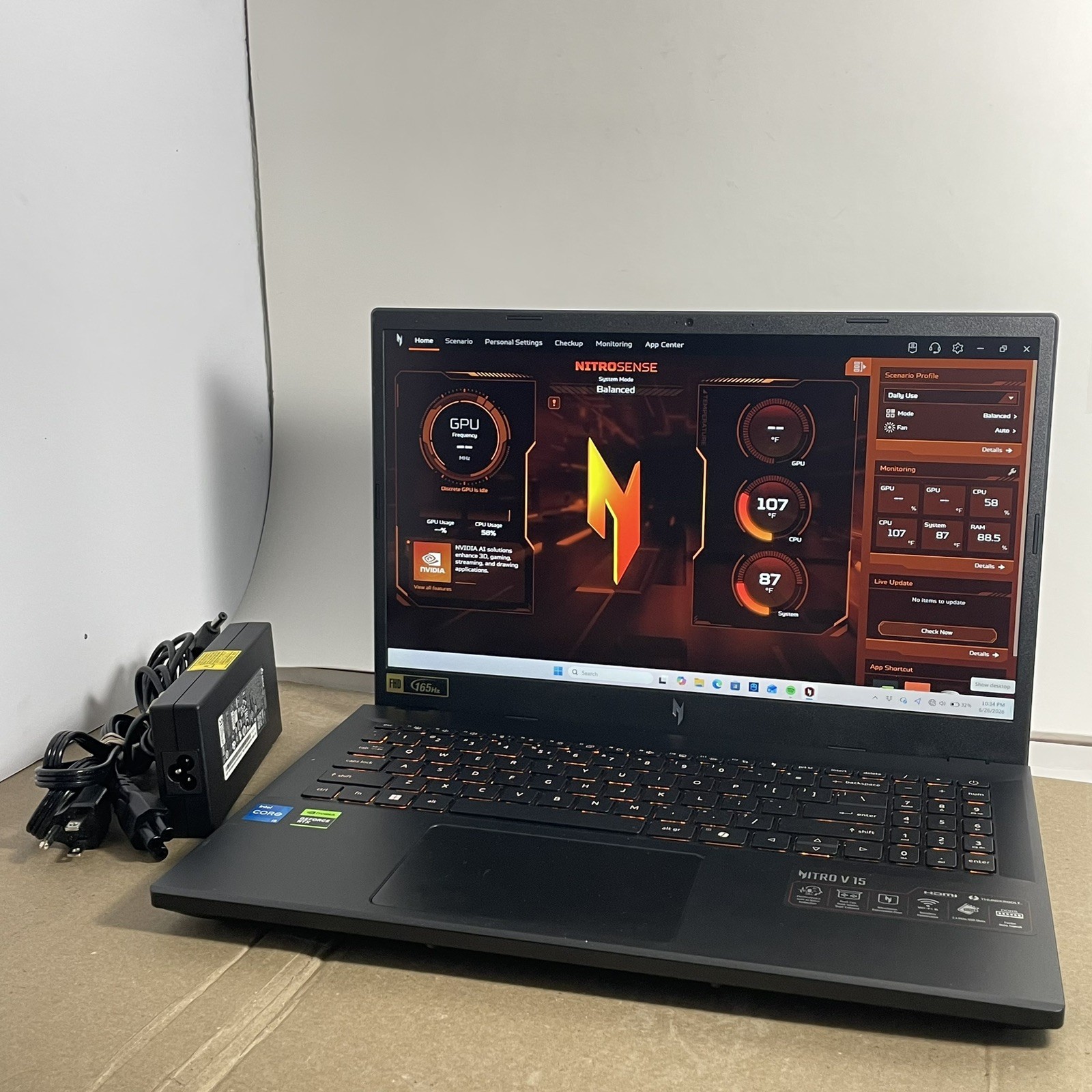 Acer Nitro V15 ANV15 RTX 4050 | i5-13420H | 8GB RAM | 512GB SSD |
