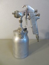 Vintage Mac Tools Spray Gun Sg 500 With Mc30 Nozzle Sharpe 450 Canister Nice