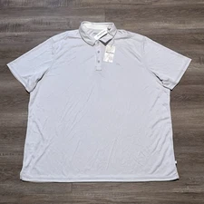 NEW Tommy Bahama Men's Size 3XLT Zinc Gray Paradiso Cove Polo Shirt 3XL TALL