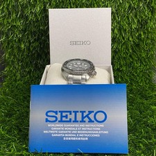 Rare SEIKO Prospex SRPC23K1 Turtle Automatic 4R36 Diver's 200M Watch Grey NOS 3