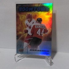 Upper Deck 2025-26 Series 2 Boomtown Nicolas Deslauriers #BT-6 Flyers NHL