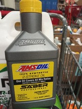 Amsoil Saber Professional Synthetic 2-stroke Oil 1 Quart  493