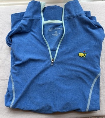 Magnolia Lane Tech Masters Augusta National golf 1/4 zip pullover women s small