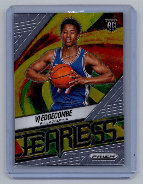 2025-26 Panini Prizm #8 VJ Edgecombe Fearless