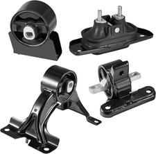 Engine Motor Mount and Transmission Mount Kit Replacement, Set of 4, Compatible
