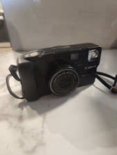 Vintage Canon Sure Shot Mega Zoom 76 Film Camera 38 - 76 mm Zoom - As Is