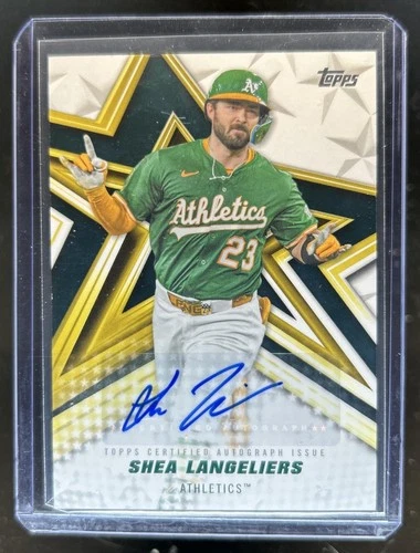 Shea Langeliers 2026 Topps Shea Langeliers #BSA2 Auto