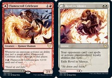 x4 Flamescroll Celebrant // Revel in Silence - Strixhaven: School of Mages - NM