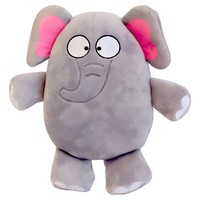 Nobby Hundespielzeug Elefant PlüSch 25 Cm Mit Squeaker FüR Mittlere Hunde
