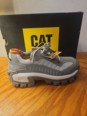 CAT Caterpillar P91360 Womens Invader Steel Toe Glacier Grey Work