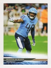 2025 UD CFL Wynton McManis GOLD Card #38 Toronto Argonauts Memphis