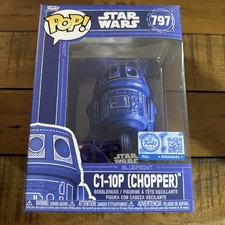 Star Wars C1-10P (Chopper) Blueprint Funko Pop! Vinyl Figure #797 - EE. Exc.