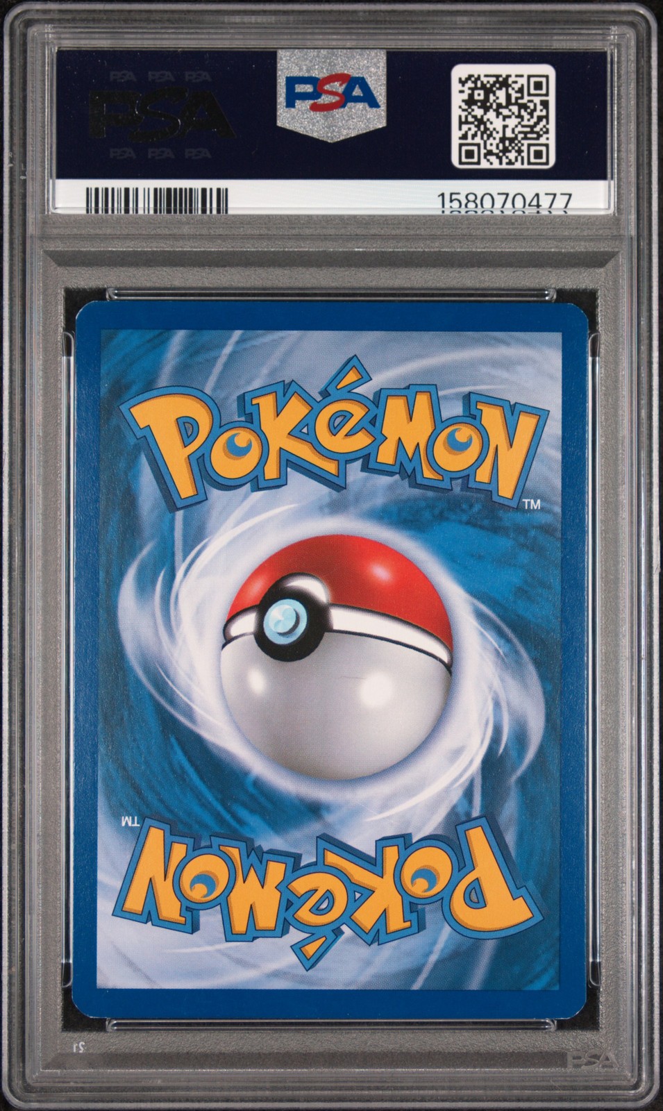 2009 POKEMON RUMBLE #7 PIKACHU PSA 7 view 2