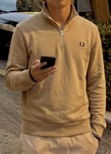 Fred Perry half zip | Oldmoney | Casual | Pol...
