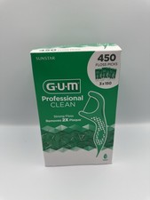 GUM Professional Clean Floss Picks, 150-count, 3-pack 450 total