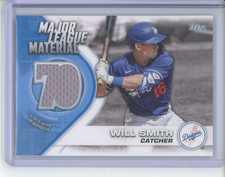 2021 Topps Update Will Smith Major League Material #MLM-WS Los Angeles Dodgers