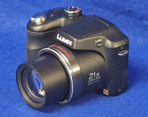 Original Panasonic Lumix DMC-LZ20 16.1MP Black Digital Camera Tested & Working