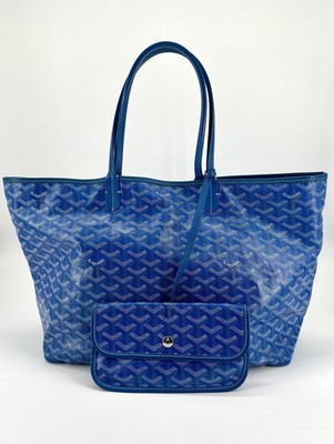 Goyard Saint Louis PM Shopper Tasche aus Goyardine Canvas und Leder, mit Tasche i