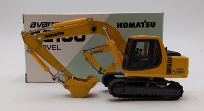 Komatsu 1:50 Scale Diecast Avance PC100 Shovel EX/Box