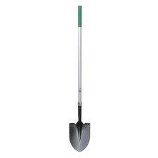 Expert Gard/ner Fiberglass Long Handle Digging Shovel with Comfort End Grip