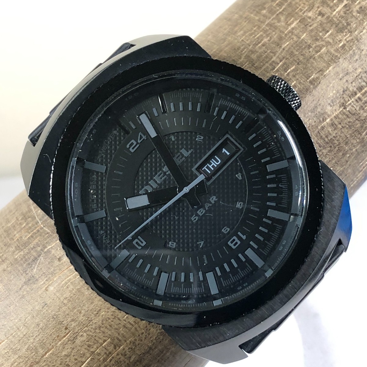 Diesel XLG Analog Black Bracelet Mens Watch DZ1474 for sale online