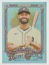 2025 Topps Allen & Ginter #136 Riley Greene Silver Portrait