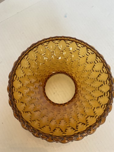 "Lámpara de estudiante vintage colonial acolchada diamante ámbar vidrio pantalla 6"" ajustadora" - Imagen 15 de 16