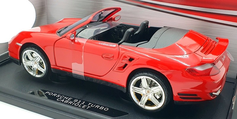 モーターマックス　　ポルシェ911 MotorMax 1/18 Scale Diecast 73183 - Porsche 911 Turbo Cabriolet