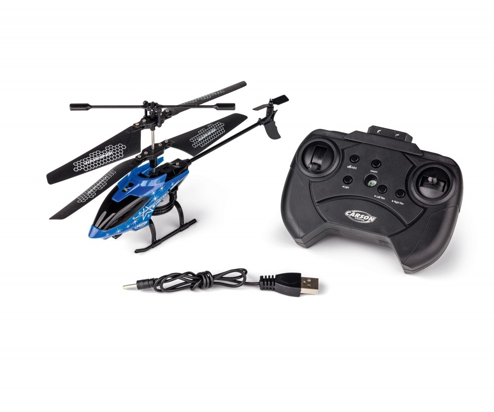 Carson 500507165 - Starter Tyrann 230 IR 2Ch RTF Night Blue - New