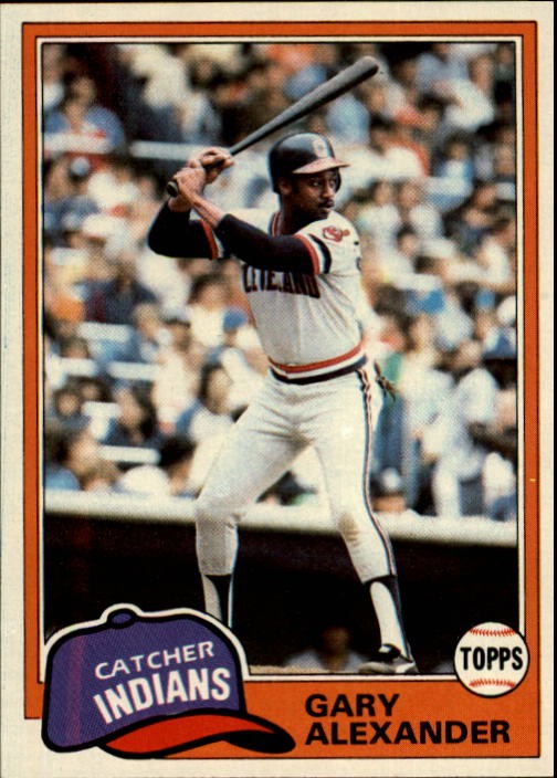 1981 Topps #416 Gary Alexander - BB