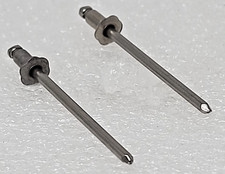 2 Pcs New Repop Gm Ford Chrysler Sheet Metal Rivets Stainless Steel Data Tag 2 Pcs New Repop Gm Ford Chrysler Sheet Metal Rivets Stainless Steel Data Tag