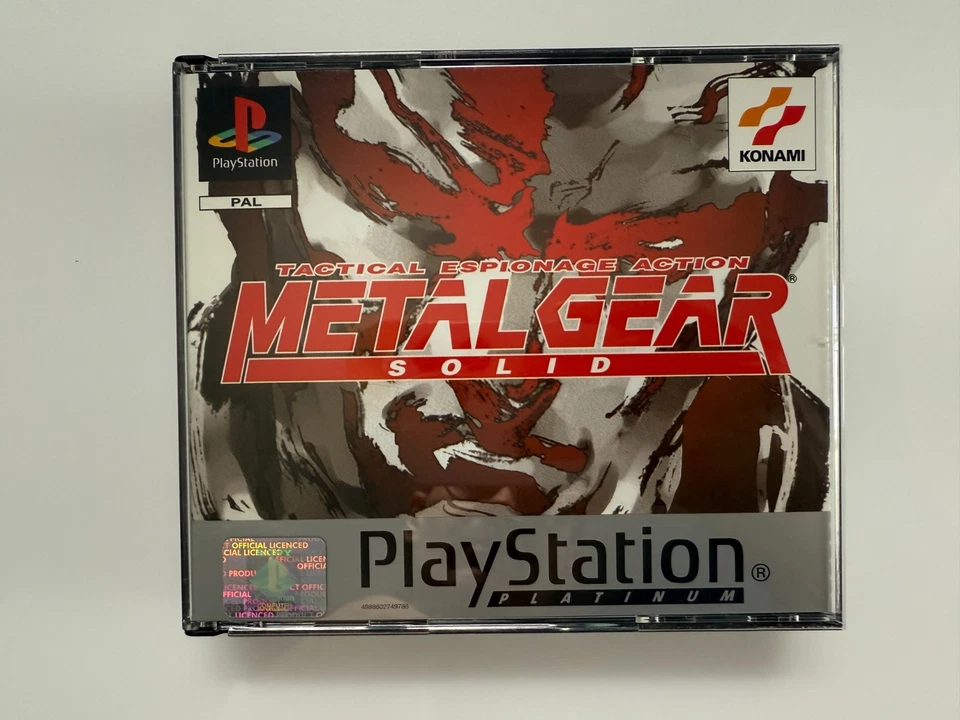 Metal Gear Solid PS1 Platinum - UK PAL VGC CIB with Natural Disc's - Tracked - Image 4 of 4