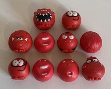 Red Nose Day Noses Colection Job Lot Bundle of 10 Red Noses from various years
