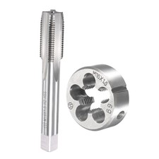 M16 x 1.5mm Metric Tap and Die Set HSS Machine Thread Tap with Round Die