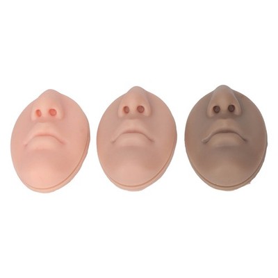 3x Silicone Nose Mouth Model Professional Soft Flexible Reusable Simulation HOT