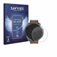 3X Savvies Schutzglas FüR Polar Grit X2 Pro Titan Echt Glas Panzer Display 9H