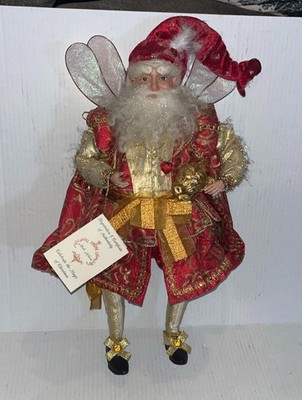 Mark Roberts Christmas Santa Doll Figurine Rare Fairy My True Love Lg 19''