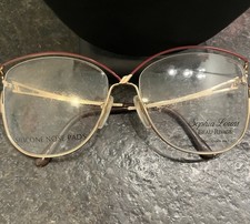 Sophia Loren Beau Rivage 6 Burgundy Eyeglasses Frames Demo