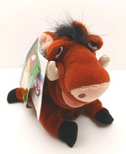 NWT Disney Store The Lion King Pumbaa 5.5" Beanbag Plush Collectible NO SOUND