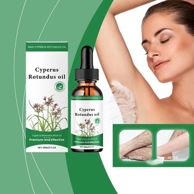 Natural Hair Removal Care Essential Oil with Gentle Skin Care and Moisturizing