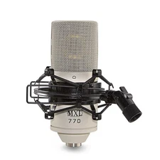 MXL 770 Condenser Microphone for Podcasting, Singing, Home Studio, Gaming