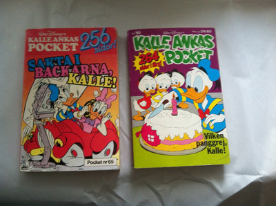 Kalle Anka Pocket 2 st