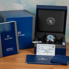 Grand Seiko Elegance Collection Ice Blue 'Omiwatari' 38.5mm Full Set - SBGY007 12